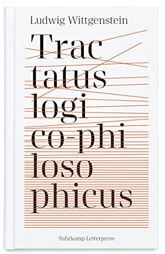 Tractatus logico-philosophicus - Logisch-philosophische Abhandlung (Suhrkamp Letterpress) von Suhrkamp Verlag AG